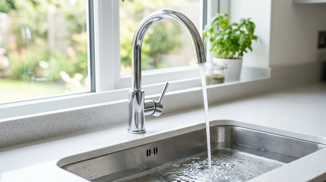 Local Plumbing Master Pros same day plumber fixing a faucet in Buchanan, ND